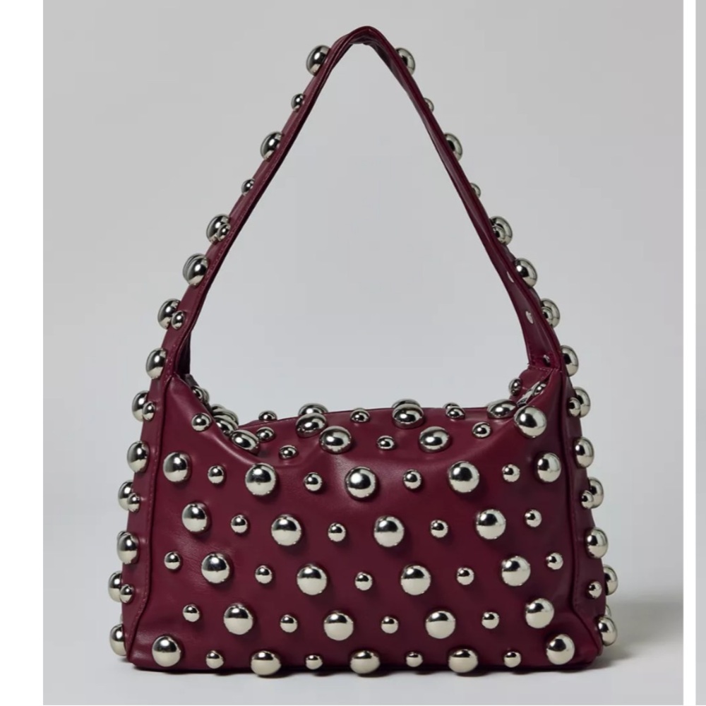 Silence + Noise Mona Studded Shoulder Bag